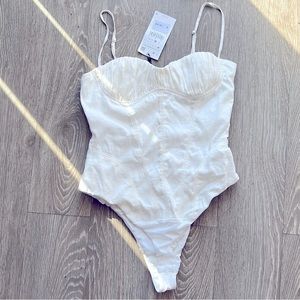 Zara - Off White Bodysuit